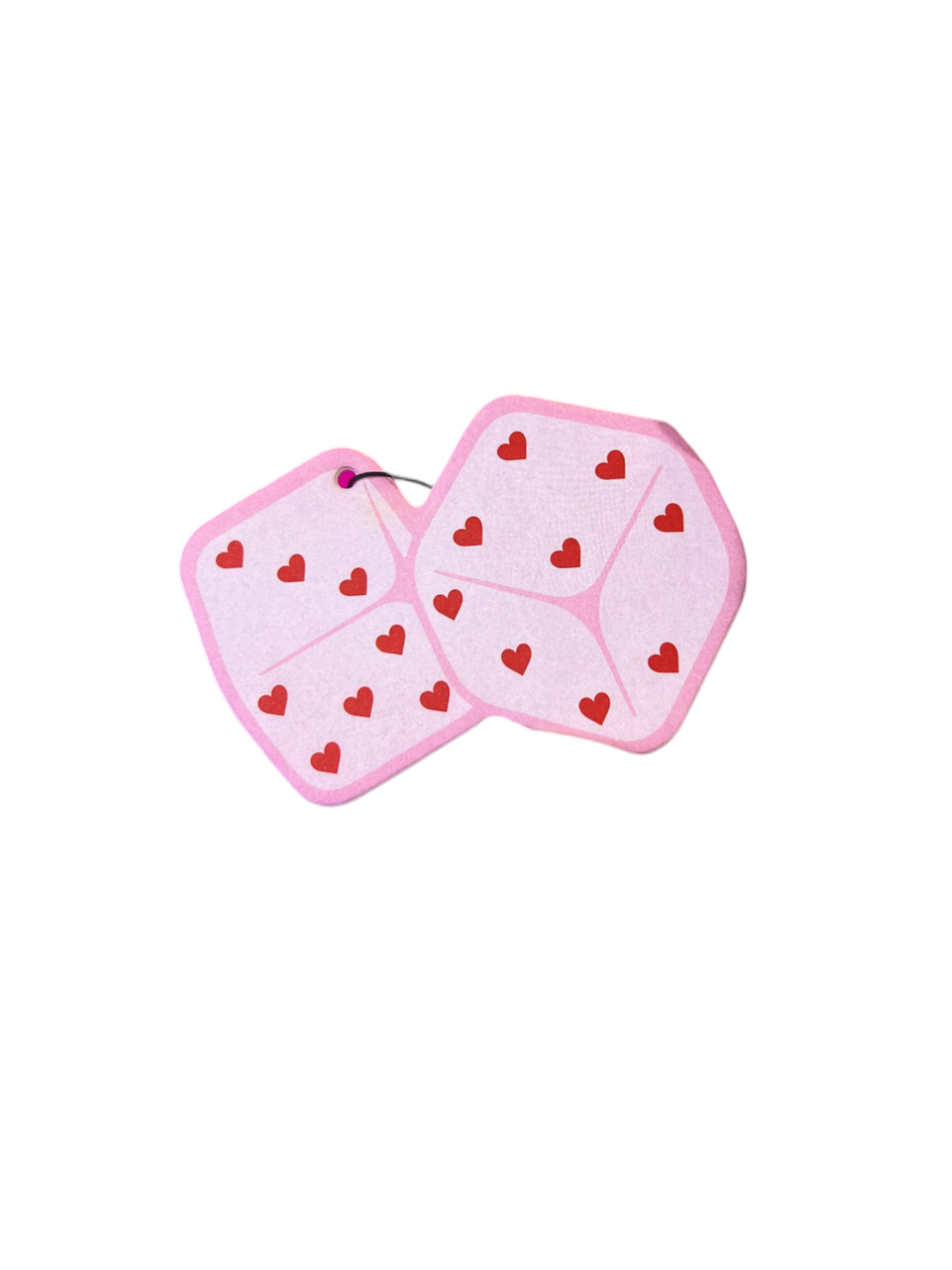 Heart Dice Air Freshener