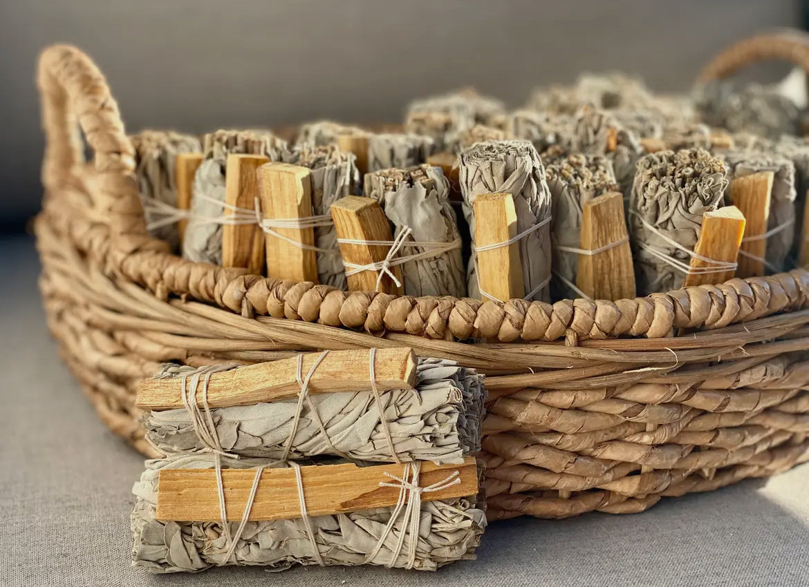 Wrapped Sage Smudge Sticks