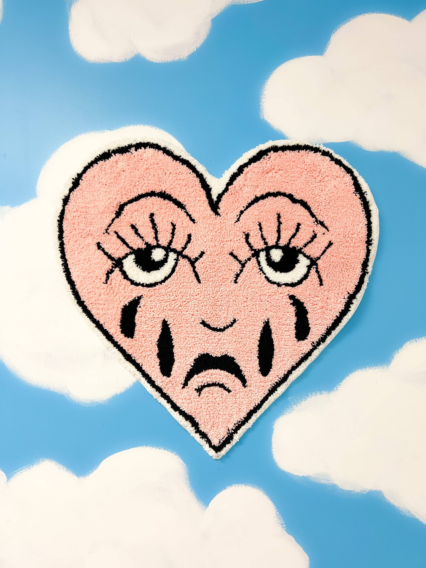 Crying Heart Rug